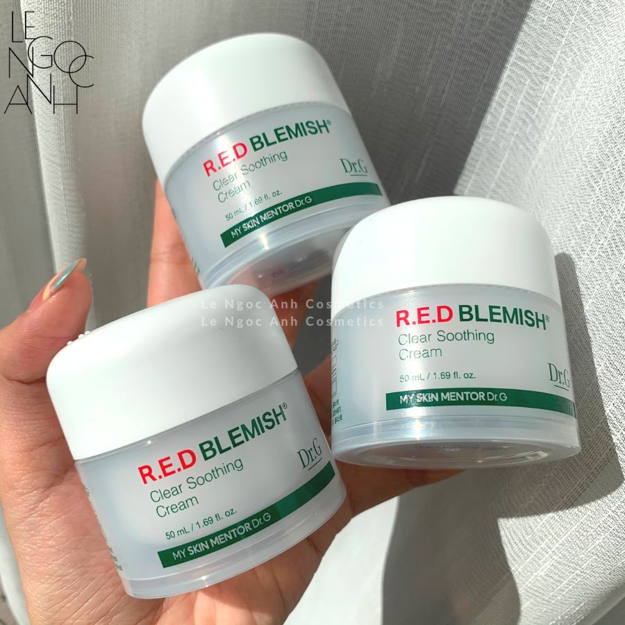 Kem Dưỡng Ẩm Dr.G Red Blemish Clear Smothing Cream