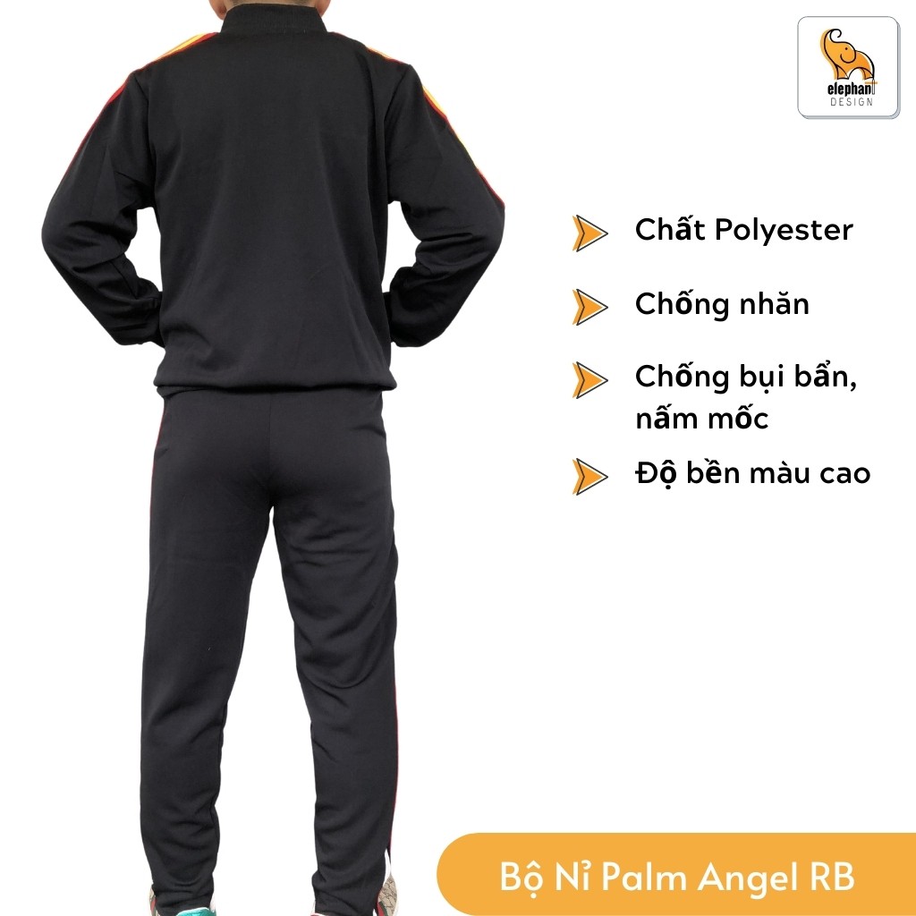 Bộ Nỉ Nam ️⚽ PALM ANGEL RAINBOW Thu Đông Cao Cấp Chất Liệu Poly Cotton Thấm Hút Tốt Không Xù Không Gião Phù Hợp Cả Na | BigBuy360 - bigbuy360.vn