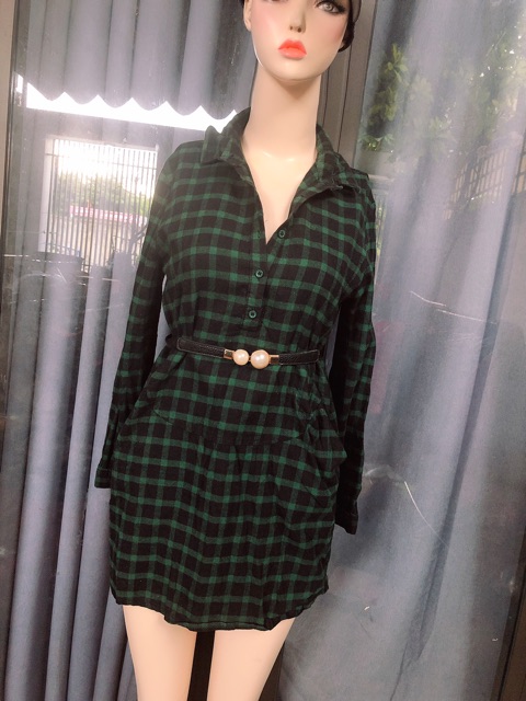 Đầm sơ mi combo