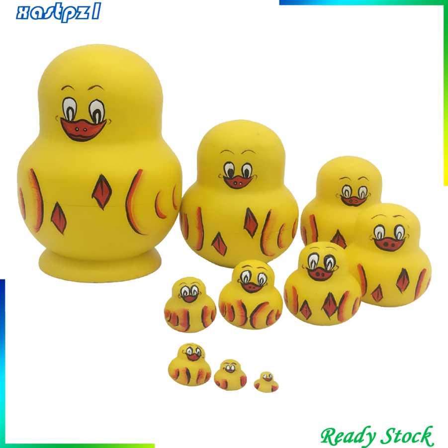 10 Búp Bê Nga Matryoshka Hình Con Vịt