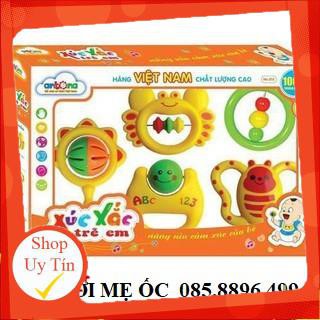 Đồ chơi xúc xắc hộp antona 5 chiếc