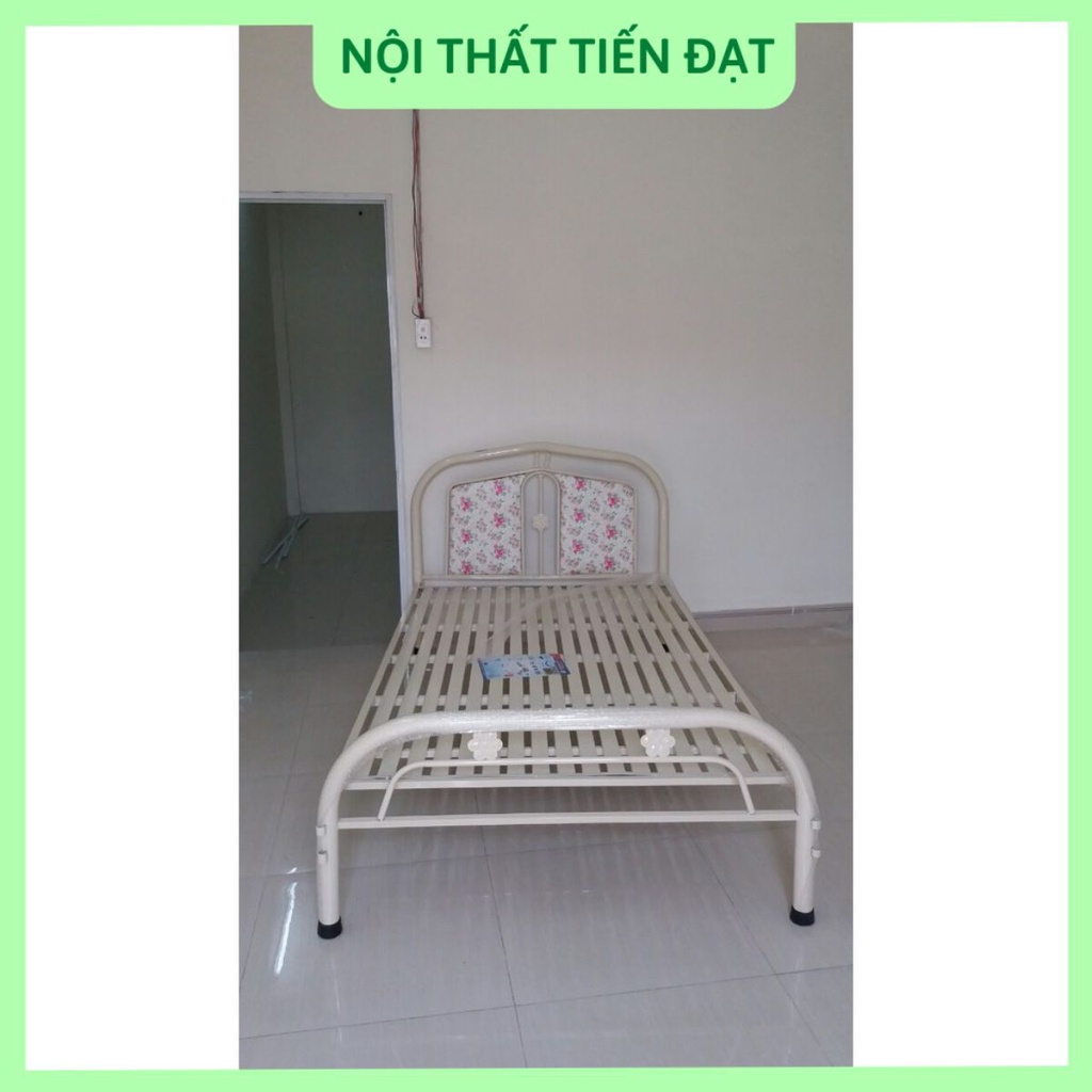 Giường sắt đơn 80,1m,1m2,1m4,1m6,1m8