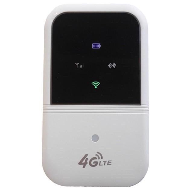 Máy Phát WiFi 4G LTE Bằng Sim 4G, Cục WiFi MF80 Pin 2400 Siêu Khủng
