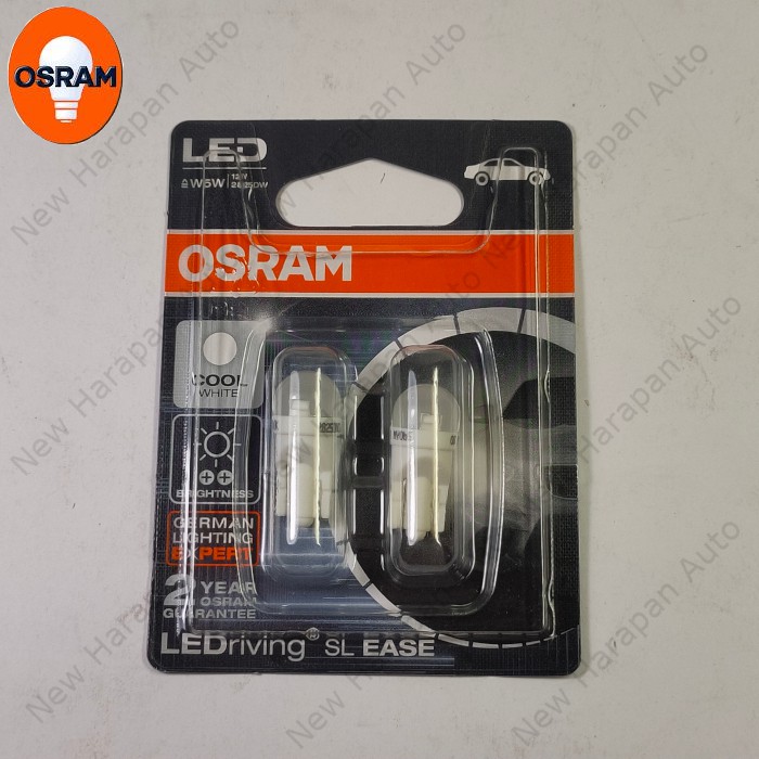 Osram Bóng Đèn Led Tín Hiệu 2825dw T10 W5W 12v-1w W2.1X9.5D