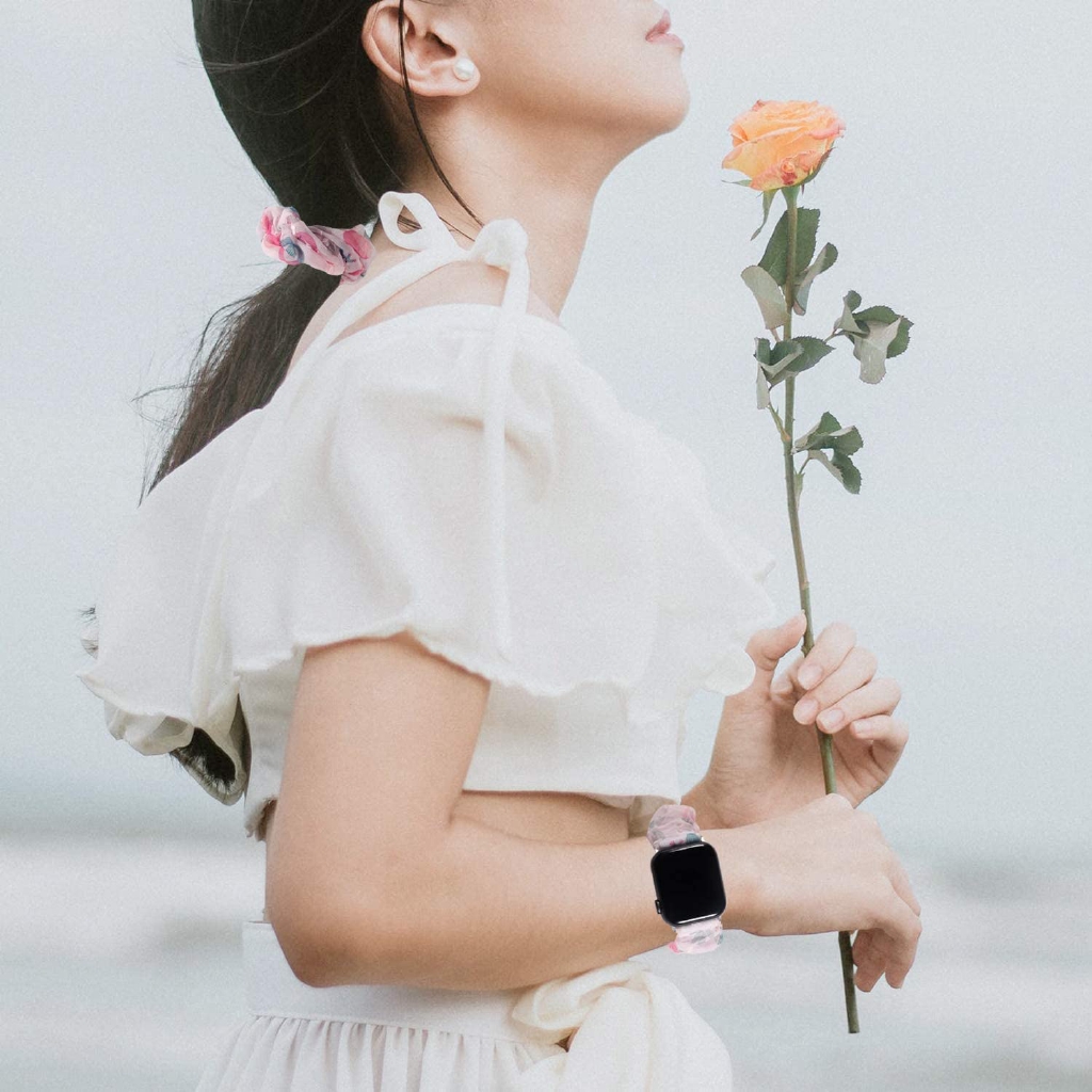 Dây Đồng Hồ Co Dãn Cho Apple Watch Series ultra 8 7 6 5 4 3 2 1 38mm 40mm 41mm 44mm 45mm49mm42mm