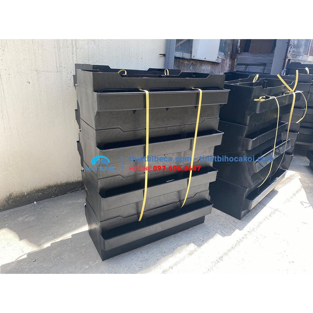 Khay bakki kích thước 68x32x24cm dùng để lọc nước hồ cá cảnh