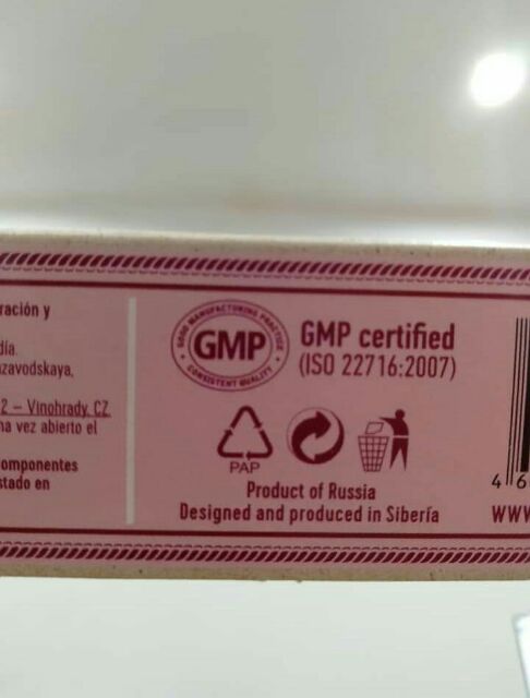 Kem đánh răng thảo mộc Siberi của Nga, không flour, sunflate, paraben, chất tạo màu tạo mùi,chất tẩy trắng và tạo bóng.