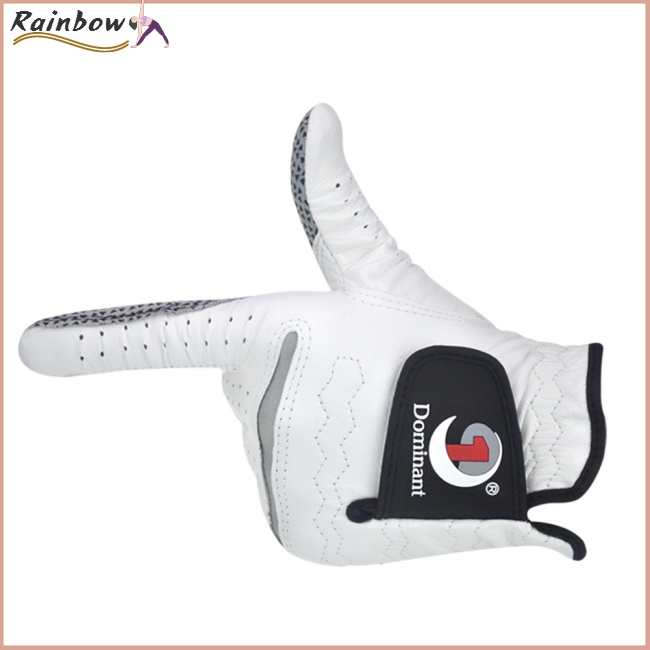 Găng Tay Đánh Golf Da Cừu Mềm Mại Thoáng Khí Cho Nam