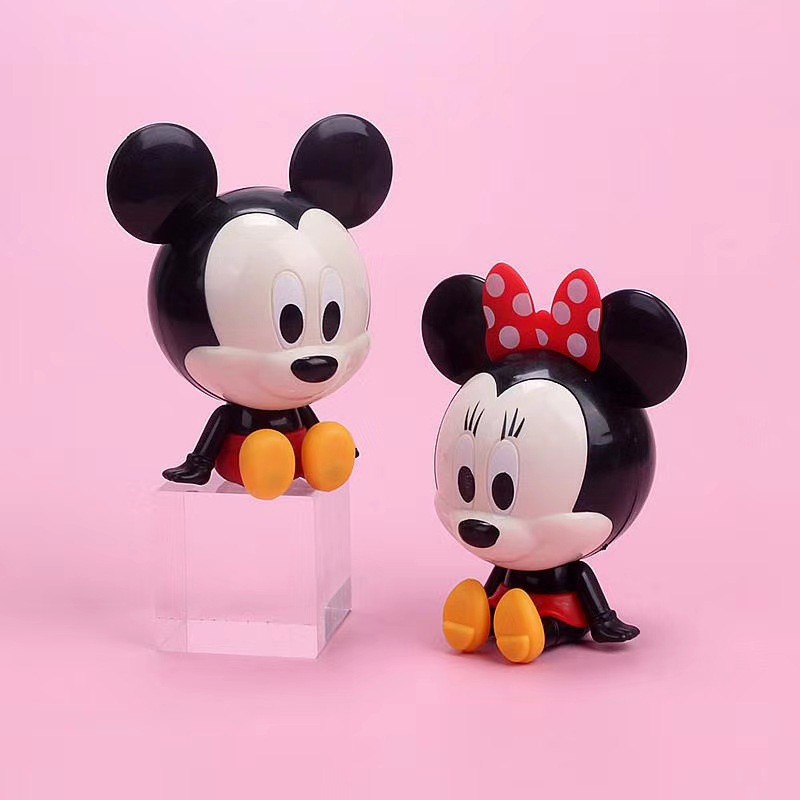 Cặp Đôi Chuột Mickey - Trang trí bánh sinh nhât bánh kem
