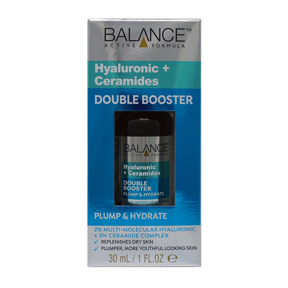 Tinh chất cấp nước dưỡng ẩm Balance Active Hyaluronic Ceramides Double Booster 30ml