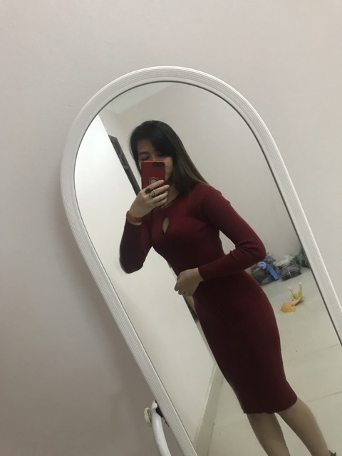 Đầm len nhũ body khoét ngực | BigBuy360 - bigbuy360.vn