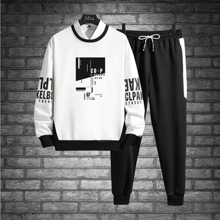 Bộ Quần Áo Sweater Nam Dài Tay Cổ Tròn Họa Tiết Chữ CO-P Phong Cách Trẻ Trung Cá Tính Sành Điệu RICHMAN QA NAM RM140