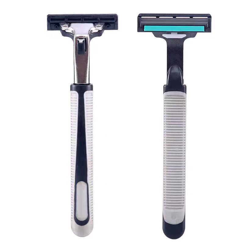 [Combo] Dao cạo râu, 36 lưỡi kép thay thế, tặng kèm tuýp kem tạo bọt