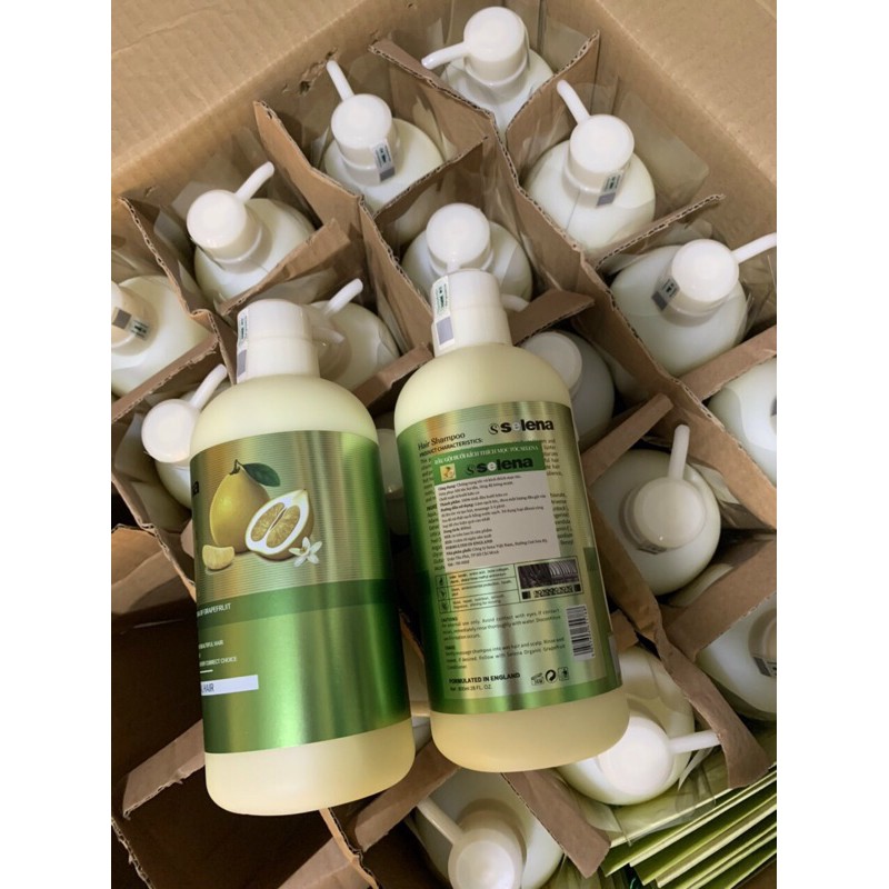 DẦU GỘI - DẦU XẢ BƯỞI SELENA NHẬP KHẨU 800ML[Hàng Chính Hãng]