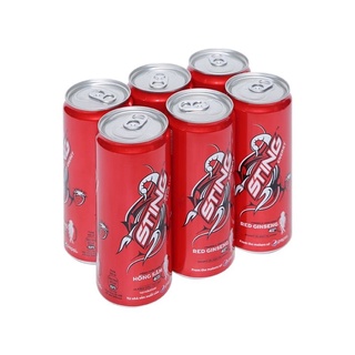Now Ship - Lốc 6 lon nước tăng lực Sting 330 ml