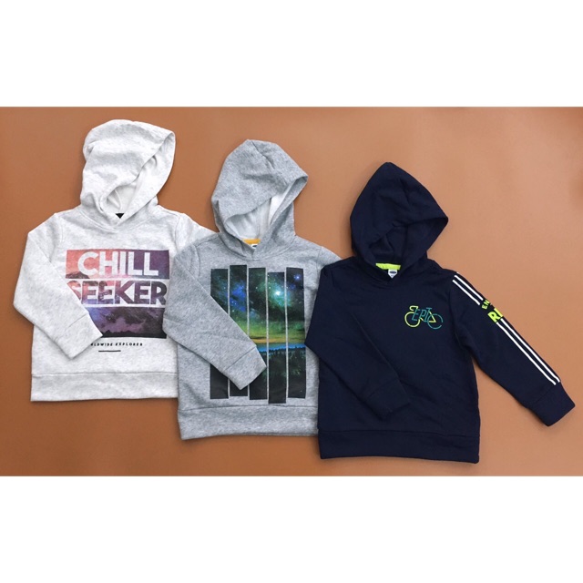 Áo Nỉ chui đầu Có Nón bé trai. OldNavy