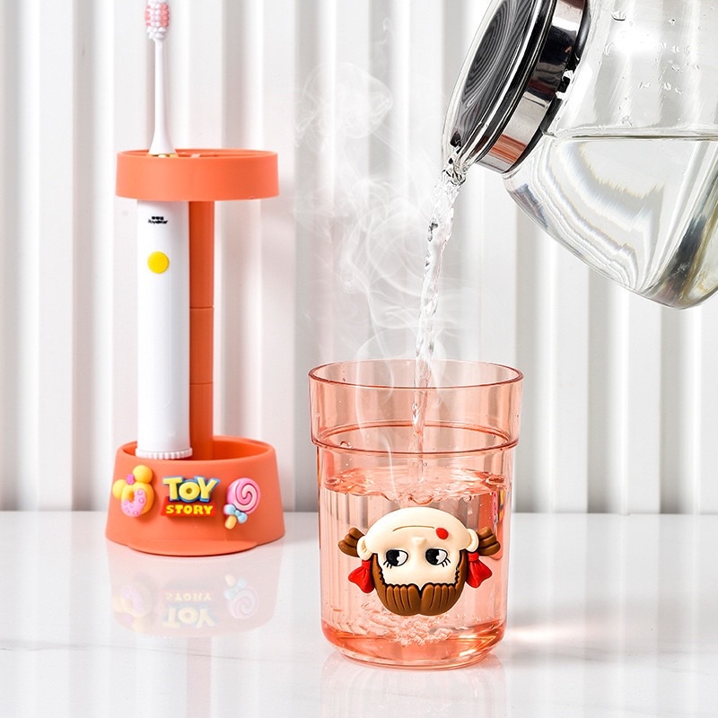 Cốc Đựng Bàn Chải Đánh Răng Hình cô gái - Kem Đánh Răng 2 In 1 - Dễ Thương - Sạch Sẽ - Tiện Lợi