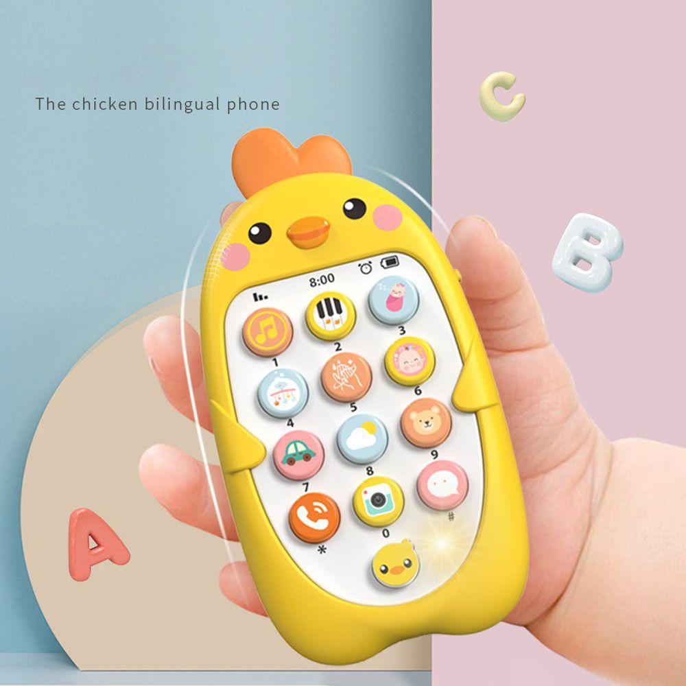 Điện Thoại Di Động Đồ Chơi Dạy Học Cho Bé|Điện Thoại Di Động Phát Nhạc