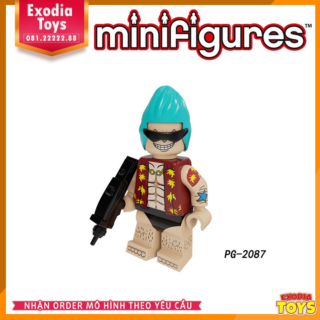 Xếp hình Minifigure nhân vật One Piece Đảo Hải Tặc - Đồ Chơi Lắp Ghép Sáng Tạo - POGO 8244