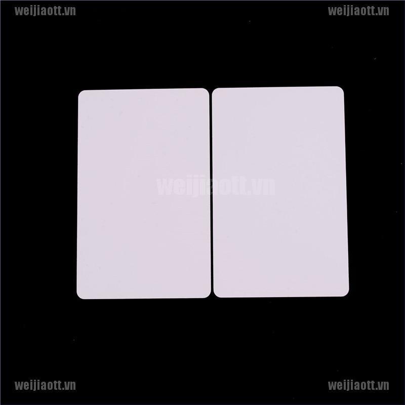 WEJT 10pcs Thin smart card NTAG215 NFC Forum Tag For All NFC Mobile Phone NFC Card