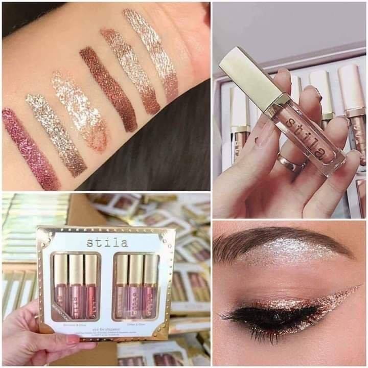 Set nhũ mắt kim tuyến stila 6 cây KB E405 | BigBuy360 - bigbuy360.vn