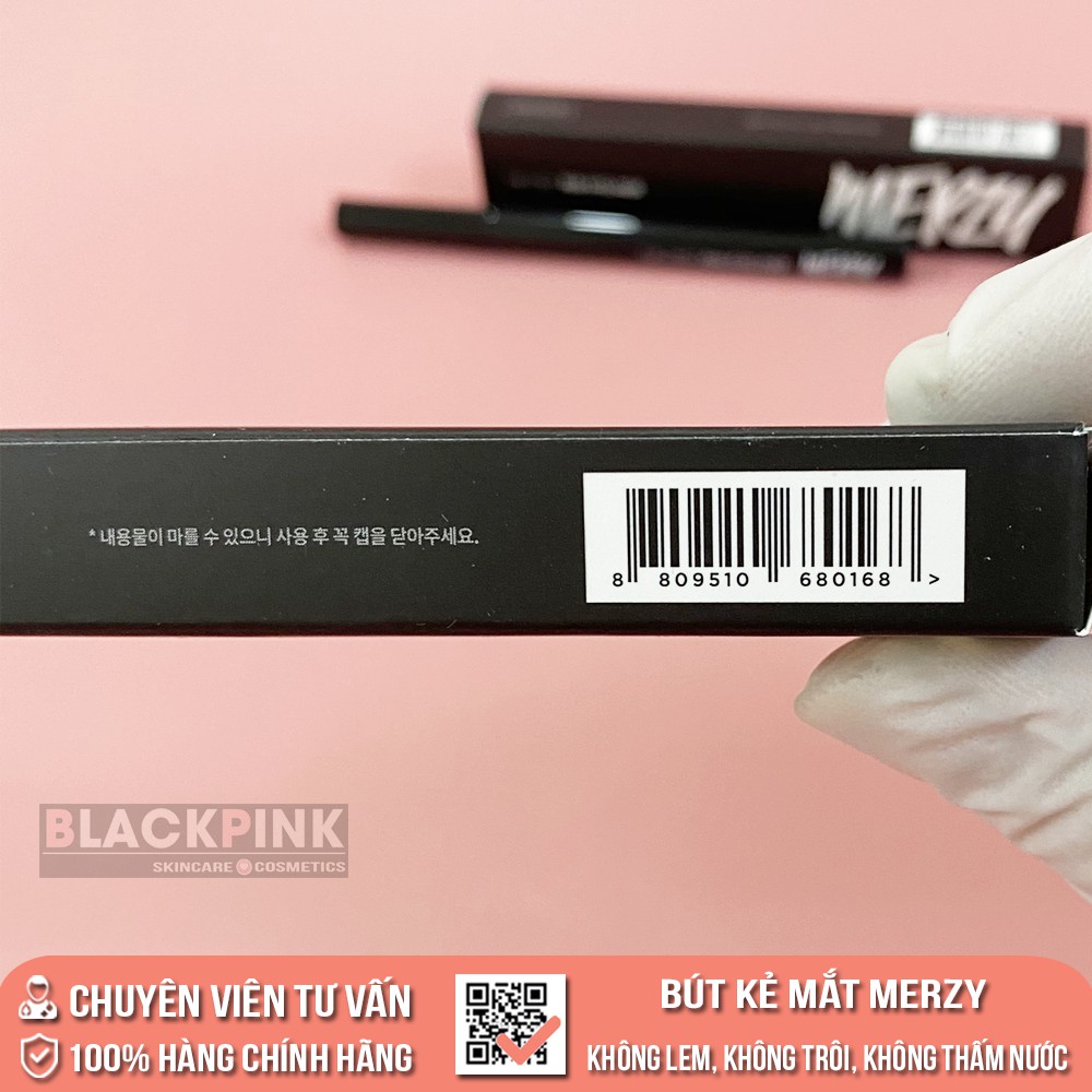 Bút kẻ mắt Merzy Another Me The First Pen Eyeliner - Không lem, không trôi, không thấm nước