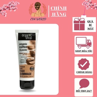 Tẩy tế bào chết , tẩy tế bào chết da mặt Organic coffee And Powder