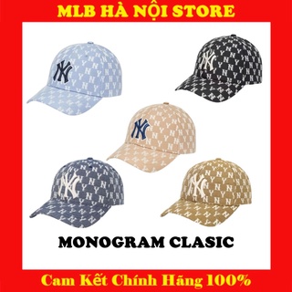 Mũ nón mlb monogram classic ball cap - chính hãng 100%