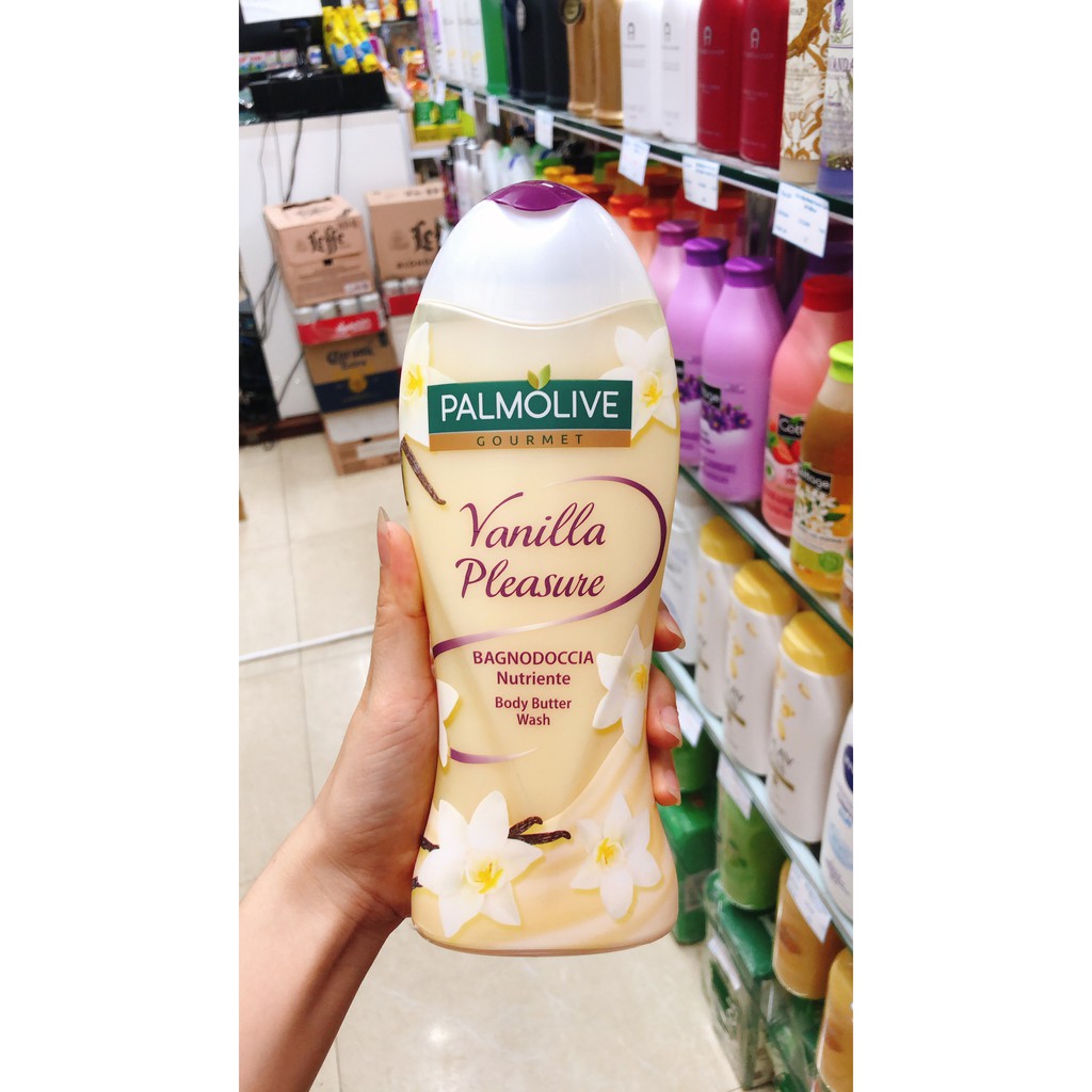 Sữa tắm Palmolive - hương vani, hương Larvender 500ml -  Đức