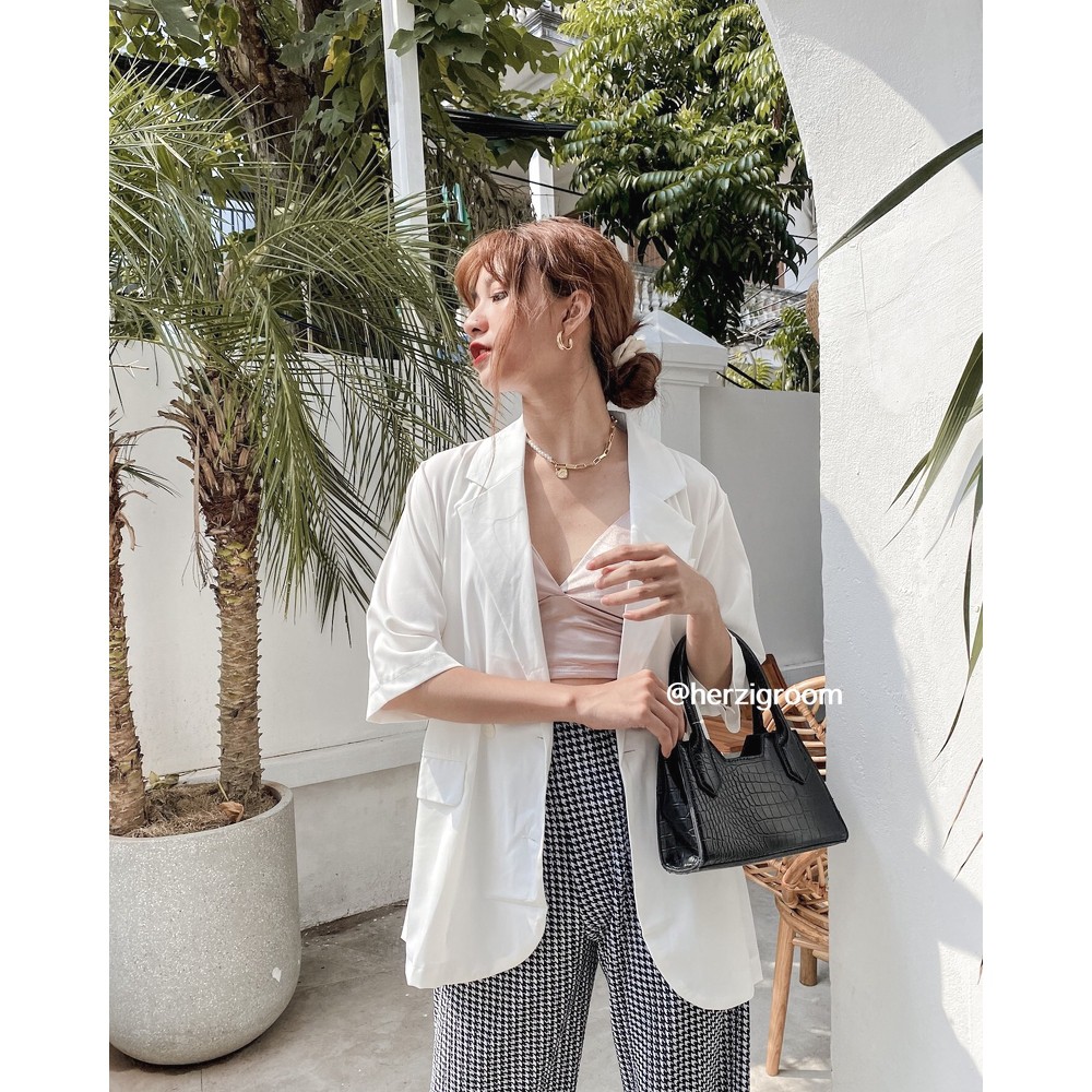 Áo bra 2 dây vải bóng - A2723