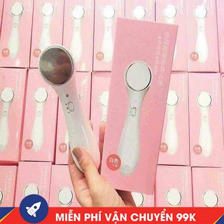Máy Rửa Mặt ⚜️FREESHIP⚜️ Massage Mặt Ion [PK17]