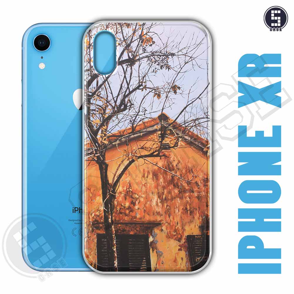 Ốp điện thoại iPhone XR Dẻo Chống Shock Nhiều Mẫu Tuyển Tập 5 Phố Cổ Sơn Dầu A1209-CL5