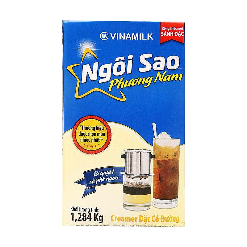 Sữa Đặc Ngôi Sao Phương Nam Xanh Dương 1,284 kg