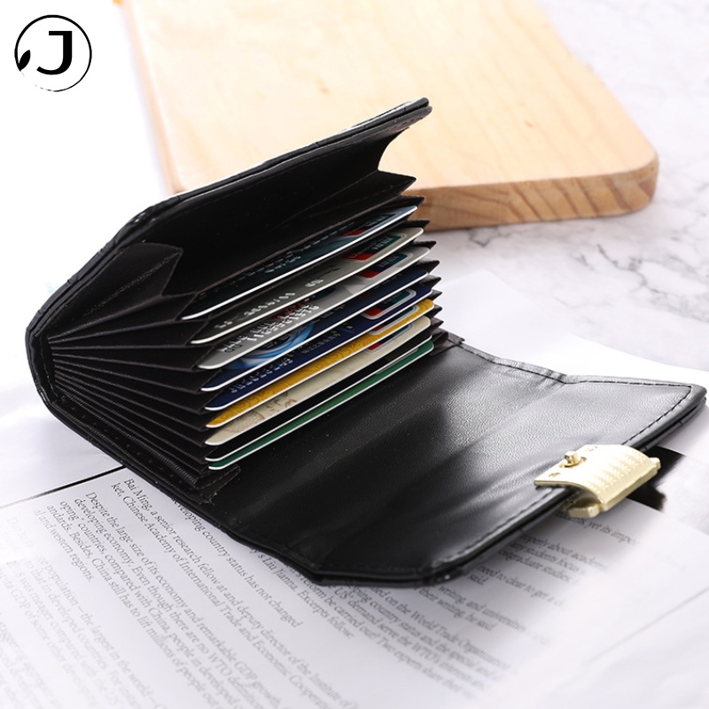 KAITIFEI Ví ngắn dùng để đựng thẻ cầm tay giá rẻ mini thời trang đẹp da nhỏ gọn gập cao cấp