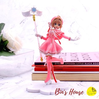 [Figure Anime] Mô hình nhân vật Sakura trong phim hoạt hình thủ lĩnh thẻ bài cao 15.5cm ( hỗ trợ gói quà miễn phí)