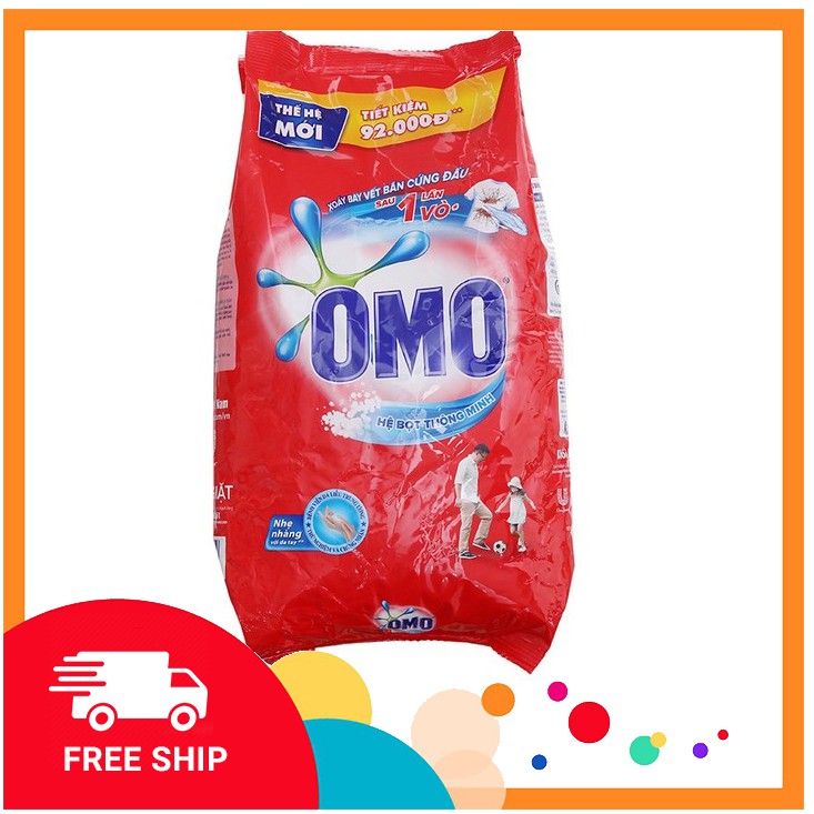 Bột giặt OMO Sạch cực nhanh 6kg - OMO6KG