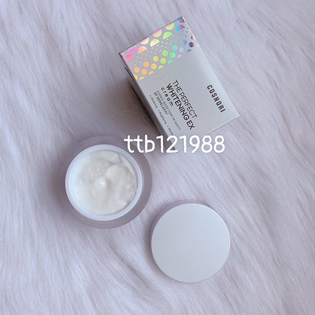 Kem Mặt Cosnori Perfect Whitening Ex Cream 50ml - hũ