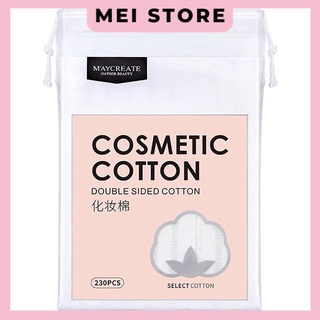 Bông tẩy trang Maycreate cao cấp 230 miếng