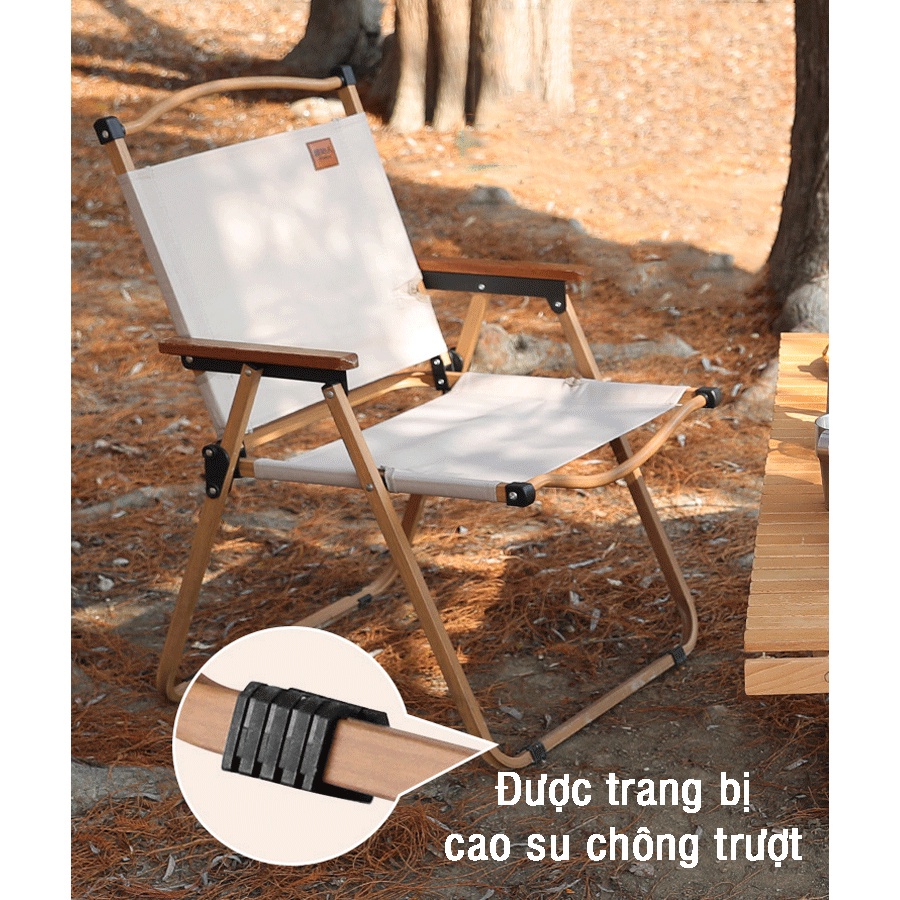 Ghế xếp du lịch gấp gọn mini, ghế gấp dã ngoại thư giãn tiện lợi, chắc chắn