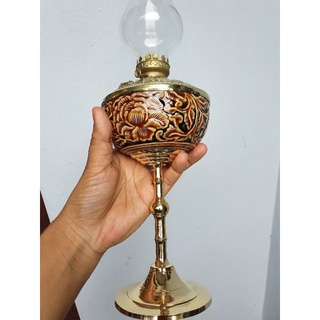 ĐÈN BÁT KHẮC BỌC ĐỒNG