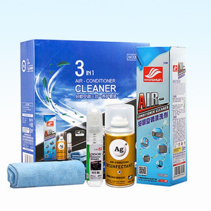 Full set khử mùi Nano điều hòa, nội thất, nước hoa