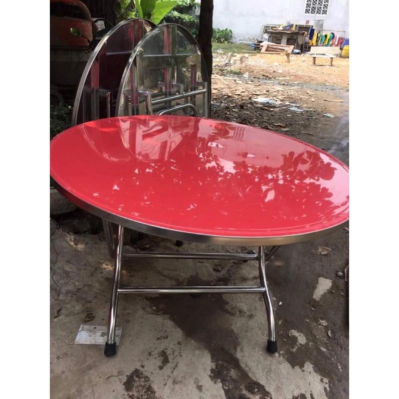 Bàn inox 1m2 cao cấp dày