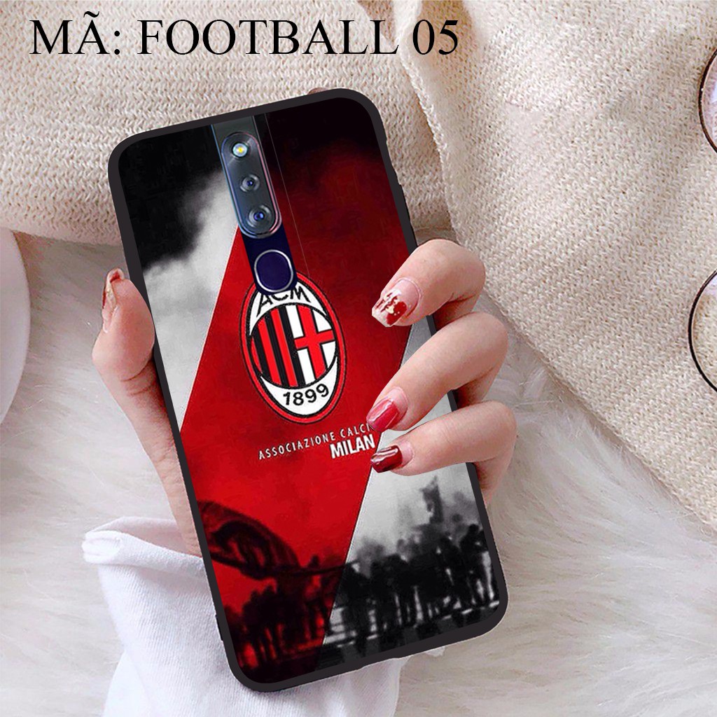 Ốp lưng Oppo F11 Pro viền dẻo TPU BST CLB Bóng Đá