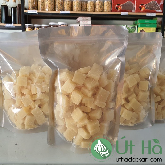 Đường Phổi Vàng Quảng Ngãi Túi 1KG Đường Sản Xuất Thủ Công 100% Tự Nhiên - Út Hà Đặc Sản