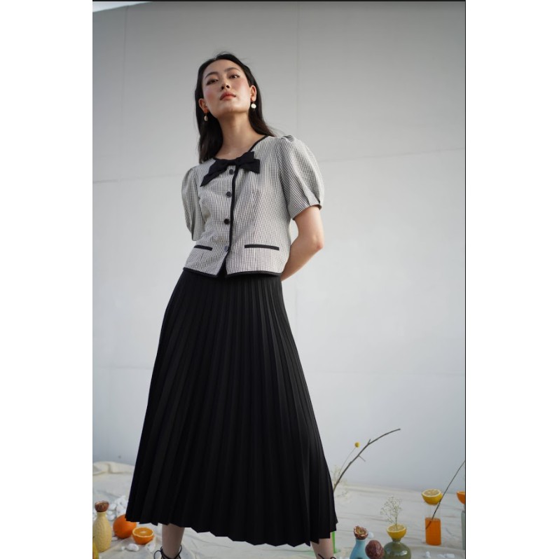 Chân váy midi dập ly basic 1CV2030 ADORE DRESS | BigBuy360 - bigbuy360.vn