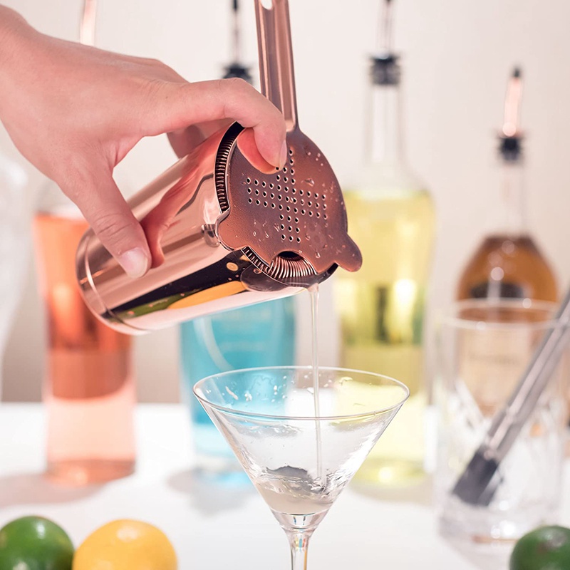 Bộ 11 Dụng Cụ Pha Chế Cocktail 28 Và 18 OZ Chuyên Dụng