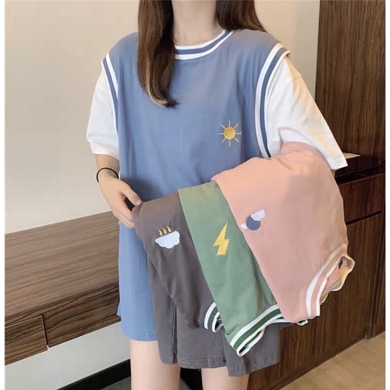 Áo thun nam nữ unisex tay lỡ , áo phông tay lỡ unisex form rộng oversize cực chất | BigBuy360 - bigbuy360.vn