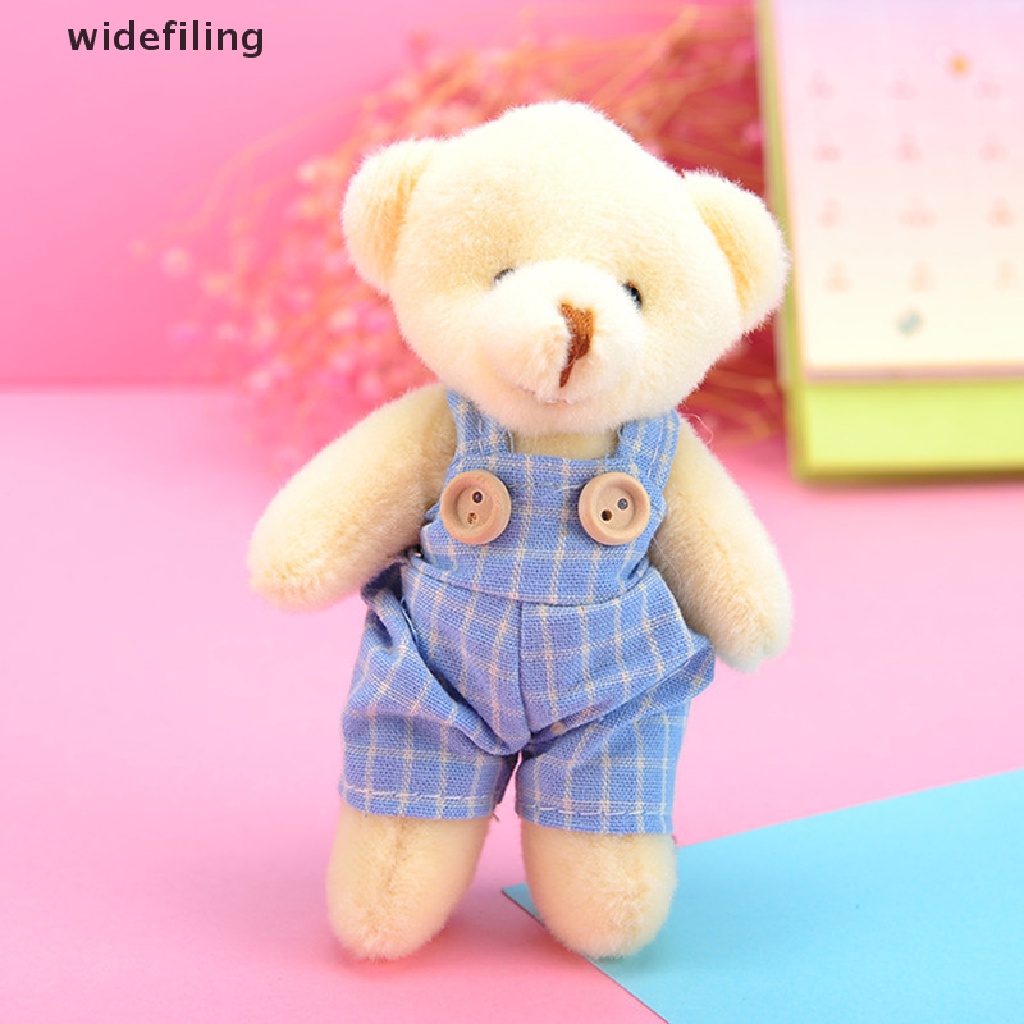 Móc Khóa Gấu Teddy Nhồi Bông Dễ Thương