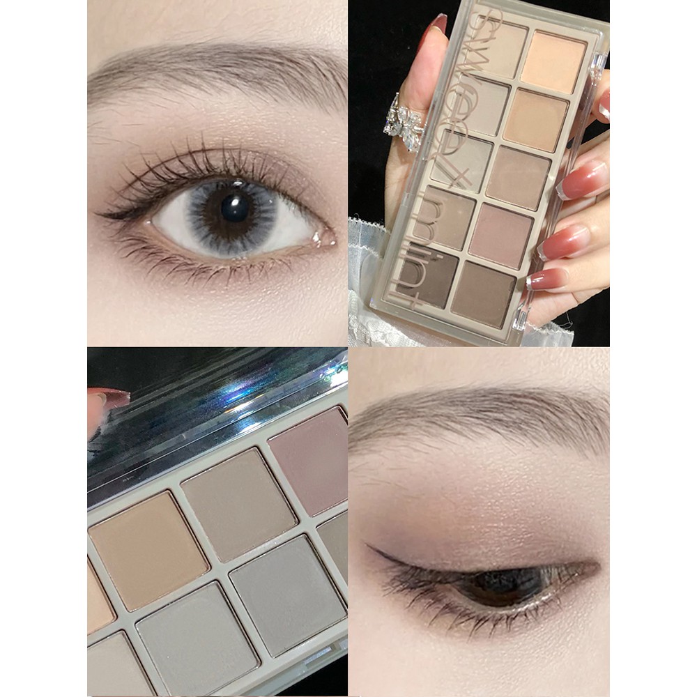 [Hot sale ] Bảng Phấn Mắt Sweet Mint 10 Màu Sắc Hiệu Ứng Lì / Ánh Nhũ Thời Trang | BigBuy360 - bigbuy360.vn