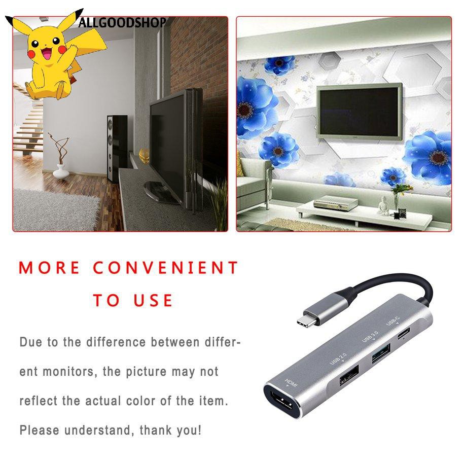 USB Type-C Sang HDMI/ Hub USB 3.0 Chính Hãng for Samsung Dex Station MHL for Galaxy